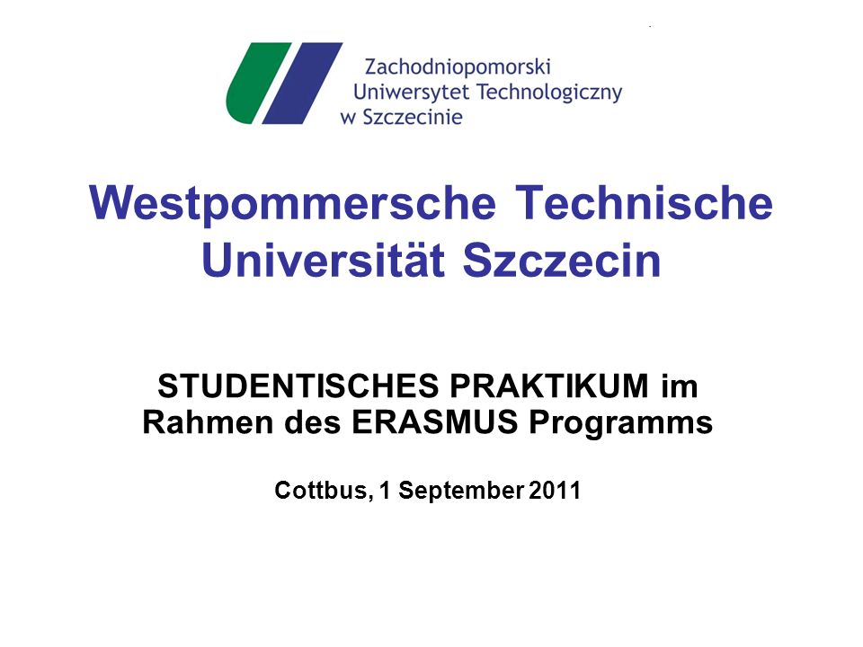 Westpommersche Technische Universität Szczecin