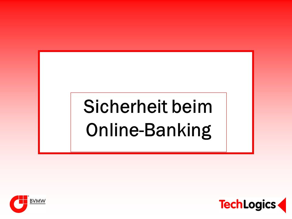 Sicherheit beim Online-Banking