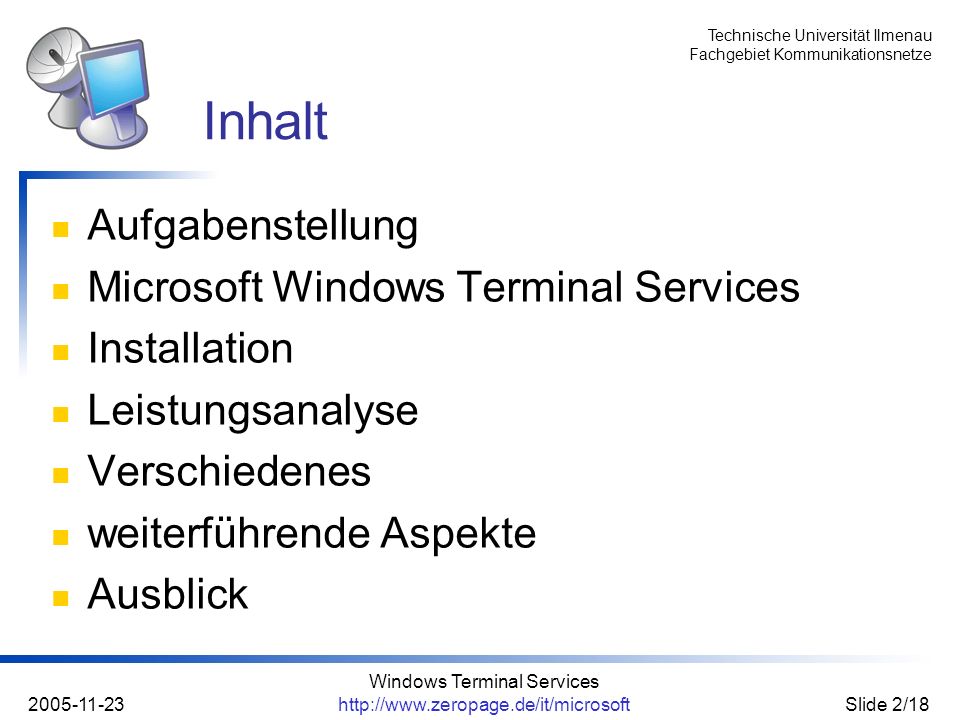 Windows Terminal Services