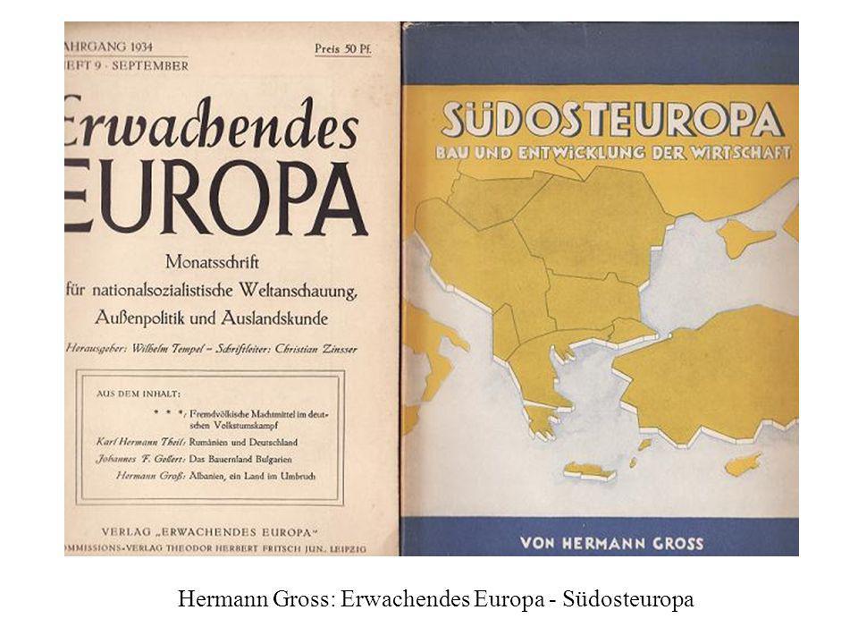 Hermann Gross: Erwachendes Europa - Südosteuropa