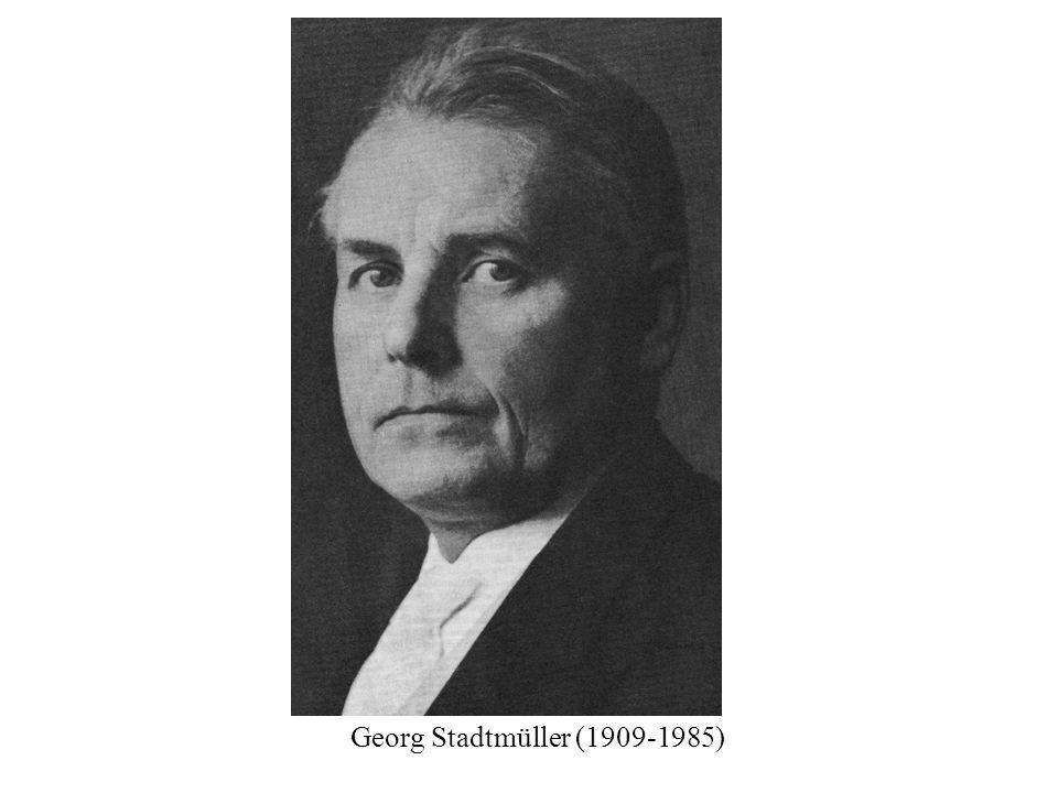 Georg Stadtmüller ( )