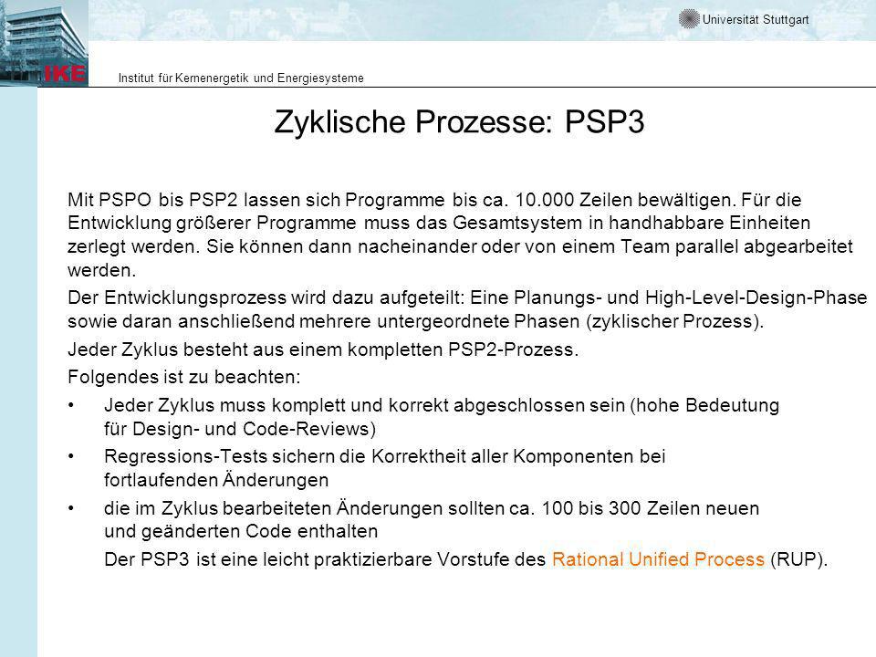 Zyklische Prozesse: PSP3