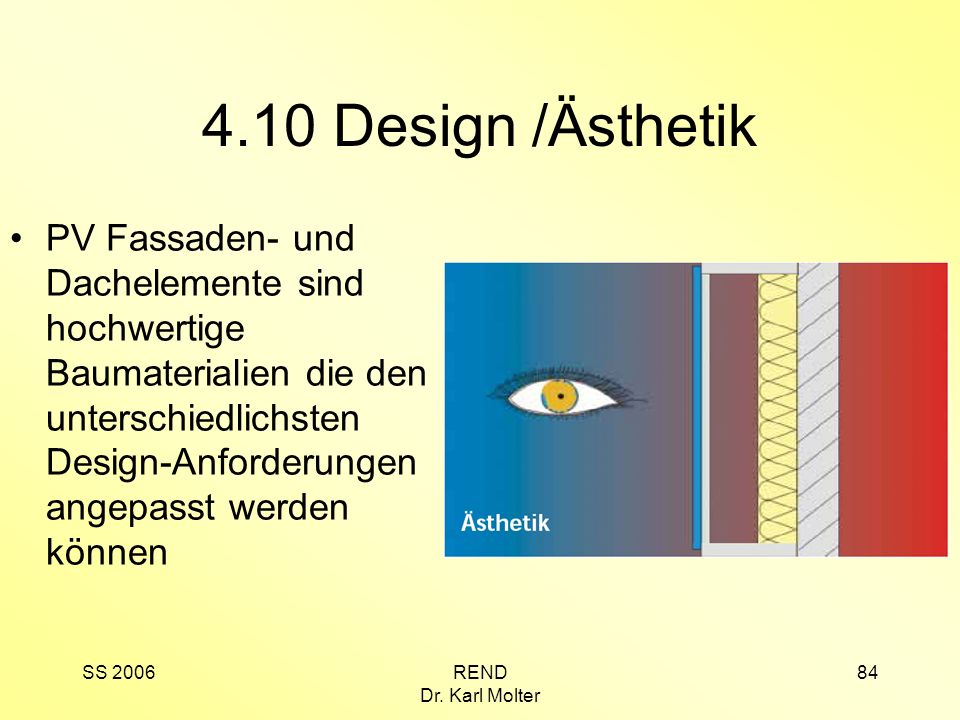 4.10 Design /Ästhetik