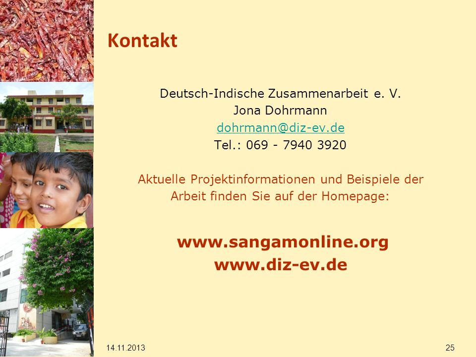 Kontakt   Deutsch-Indische Zusammenarbeit e. V.