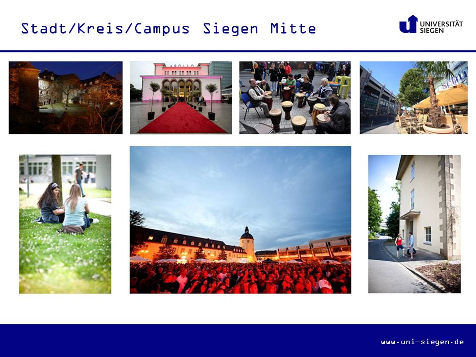Stadt/Kreis/Campus Siegen Mitte