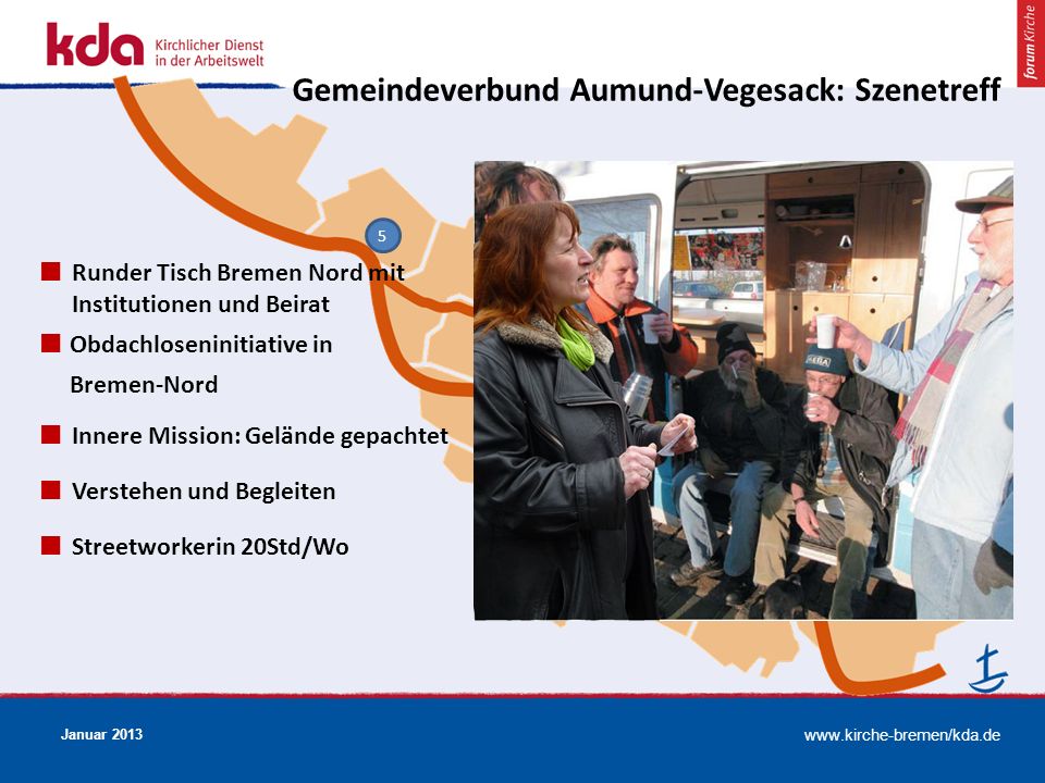 Gemeindeverbund Aumund-Vegesack: Szenetreff