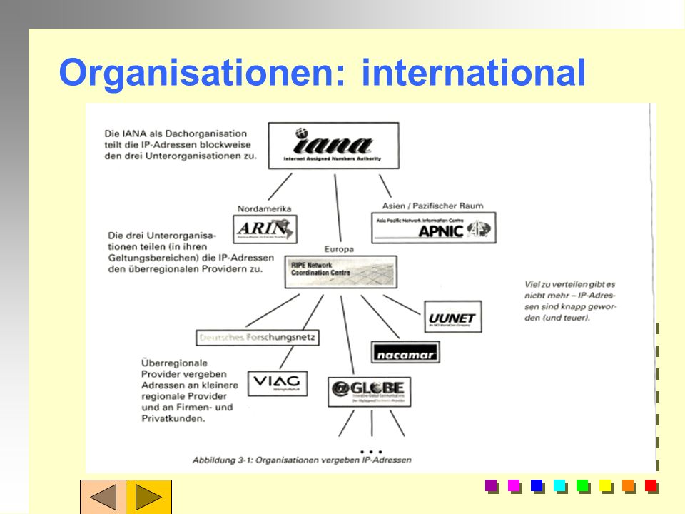 Organisationen: international