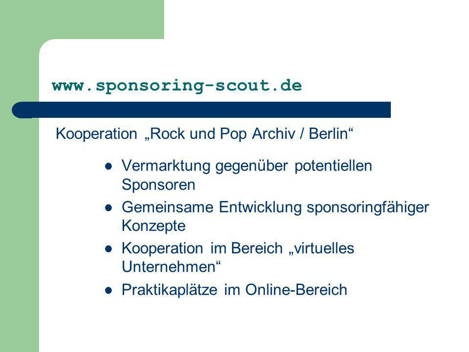 Kooperation „Rock und Pop Archiv / Berlin