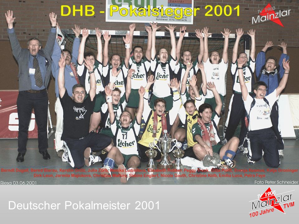 Deutscher Pokalmeister 2001