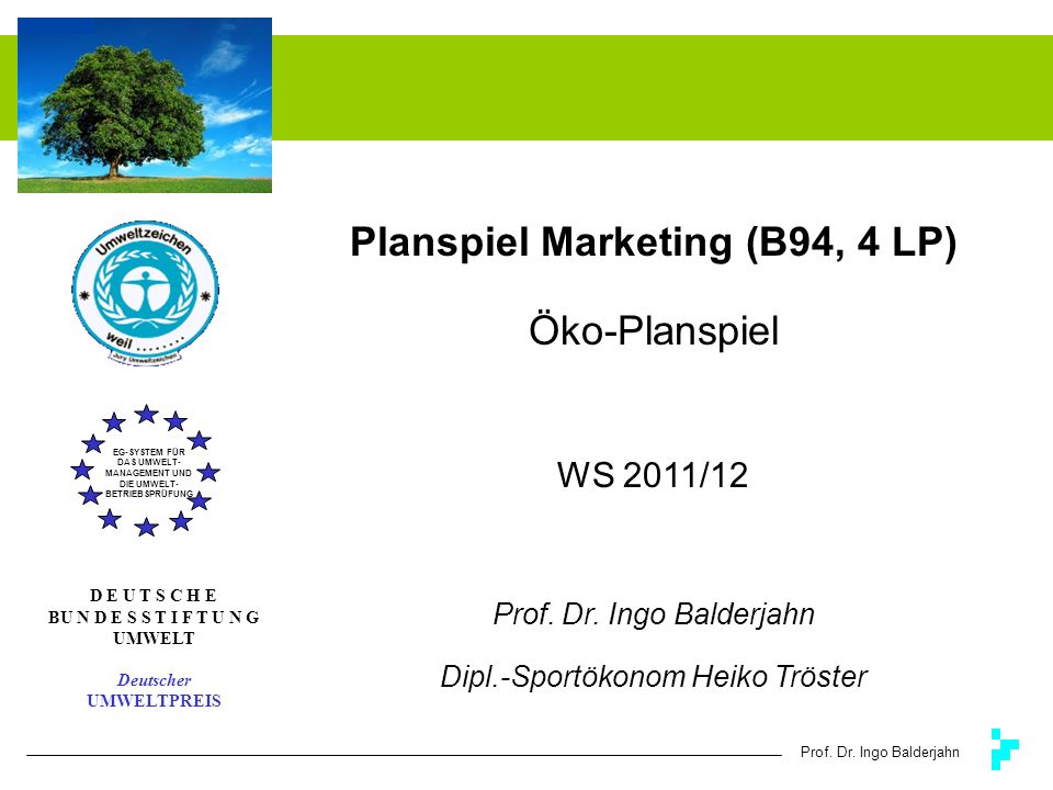 Planspiel Marketing (B94, 4 LP)