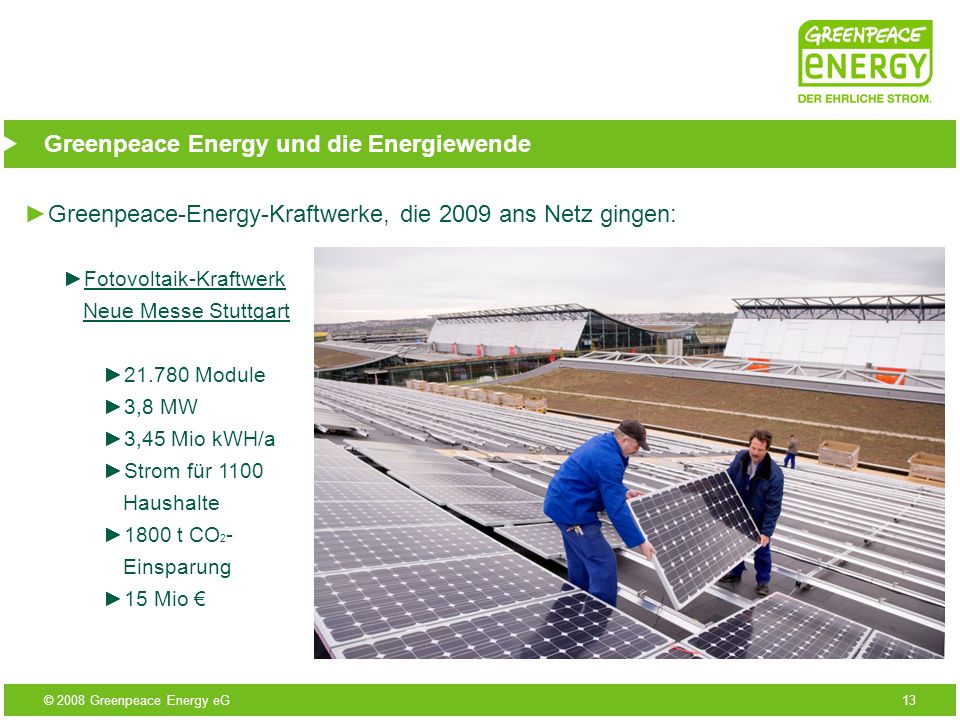 Greenpeace Energy und die Energiewende