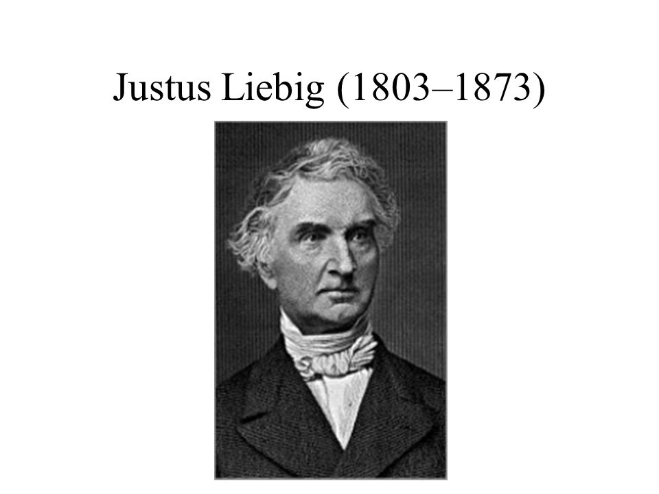 Justus Liebig (1803–1873)
