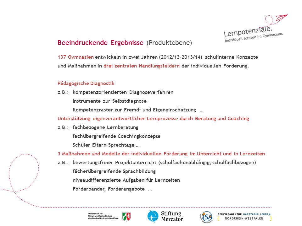 Beeindruckende Ergebnisse (Produktebene)