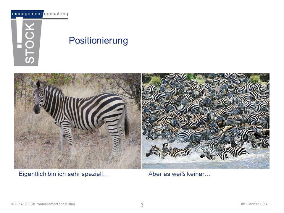 Positionierung Eigentlich bin ich sehr speziell… Aber es weiß keiner…