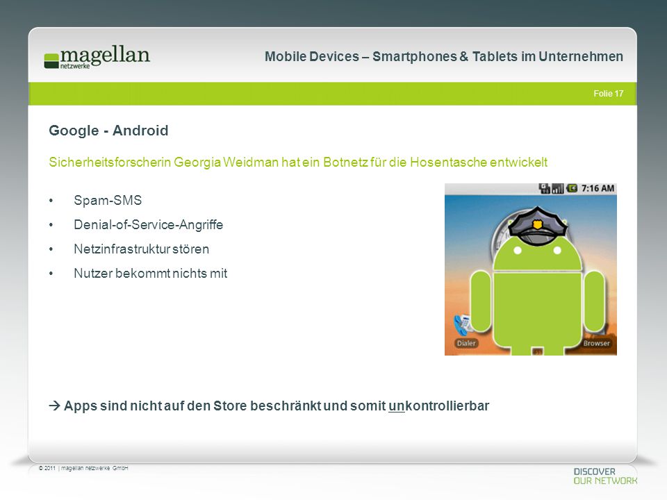  Apps sind nicht auf den Store beschränkt und somit unkontrollierbar