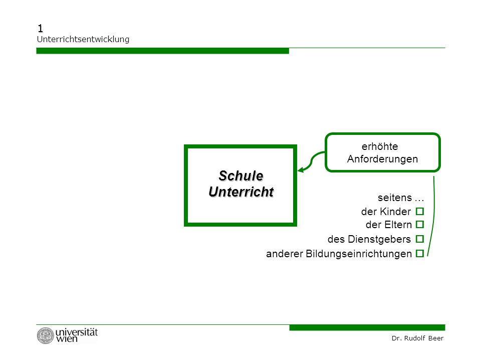 Schule Unterricht erhöhte Anforderungen seitens … der Kinder 