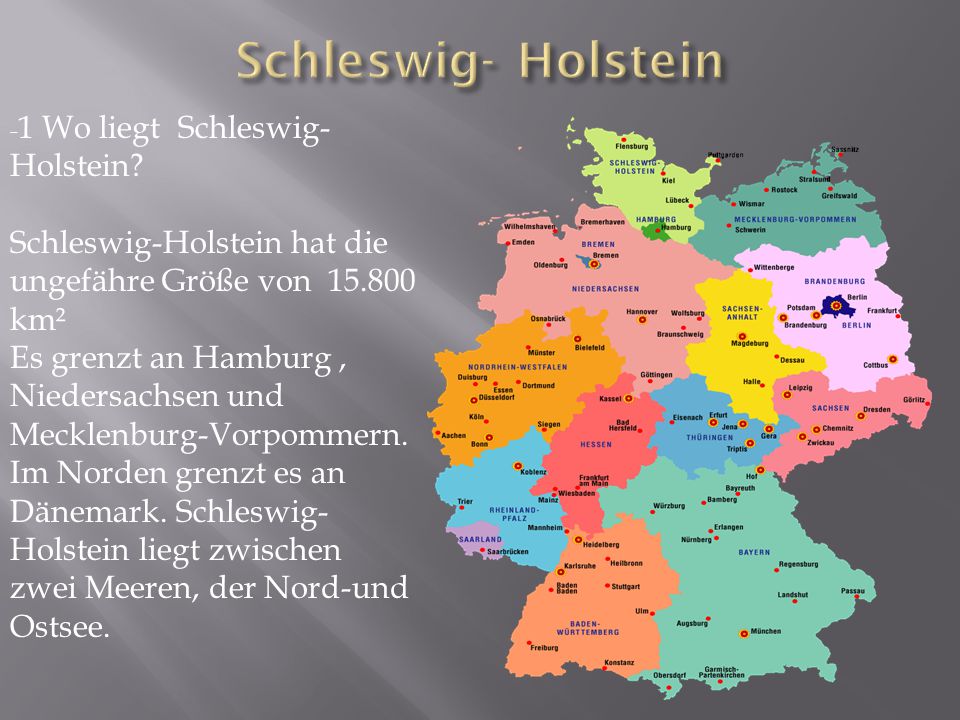 Besonderheiten Schleswig Holstein