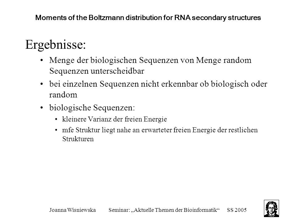 Moments of the Boltzmann distribution for RNA secondary structures