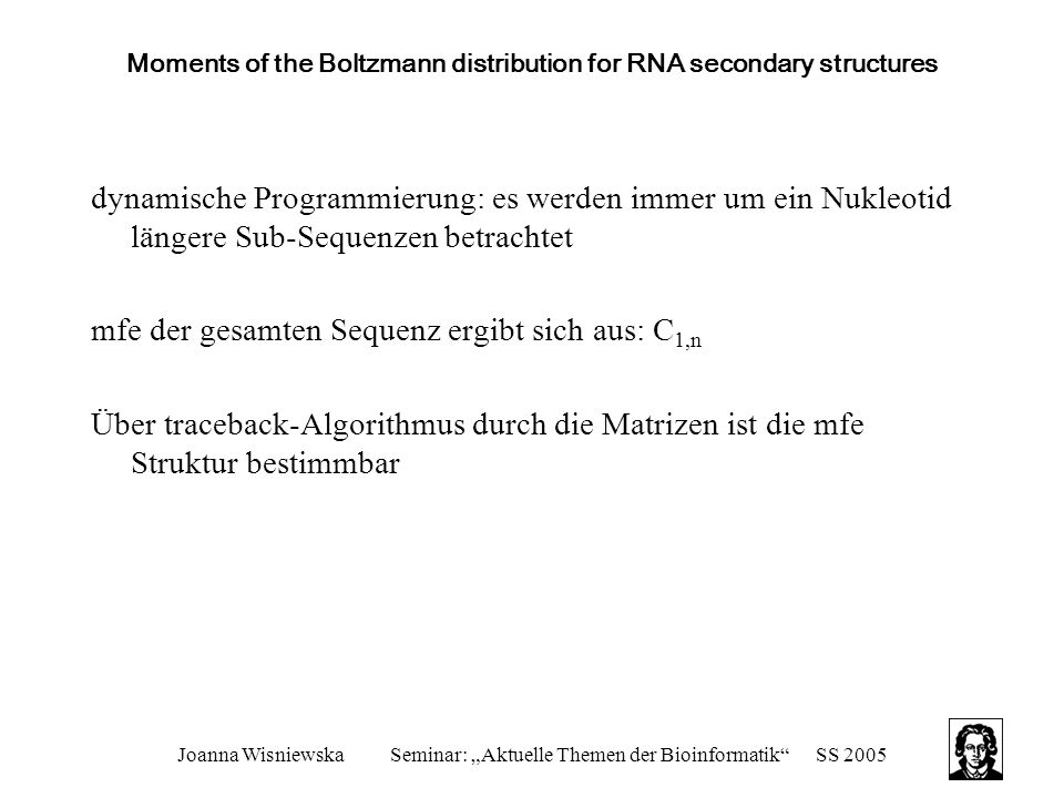 Moments of the Boltzmann distribution for RNA secondary structures