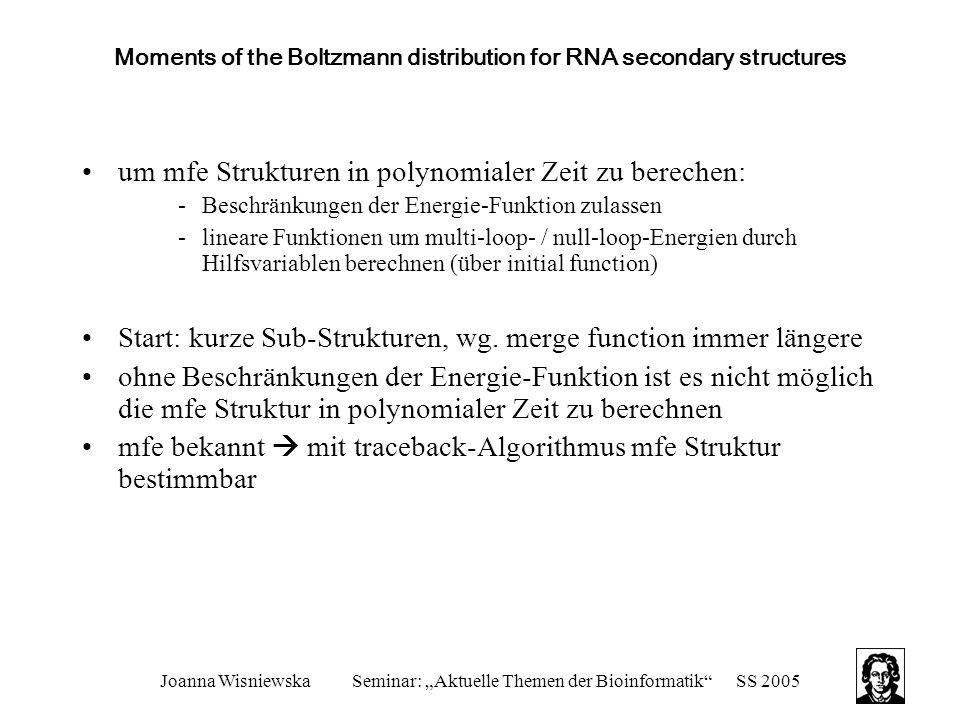 Moments of the Boltzmann distribution for RNA secondary structures