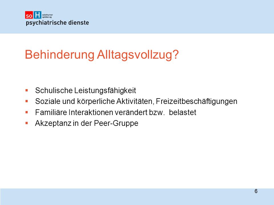 Behinderung Alltagsvollzug