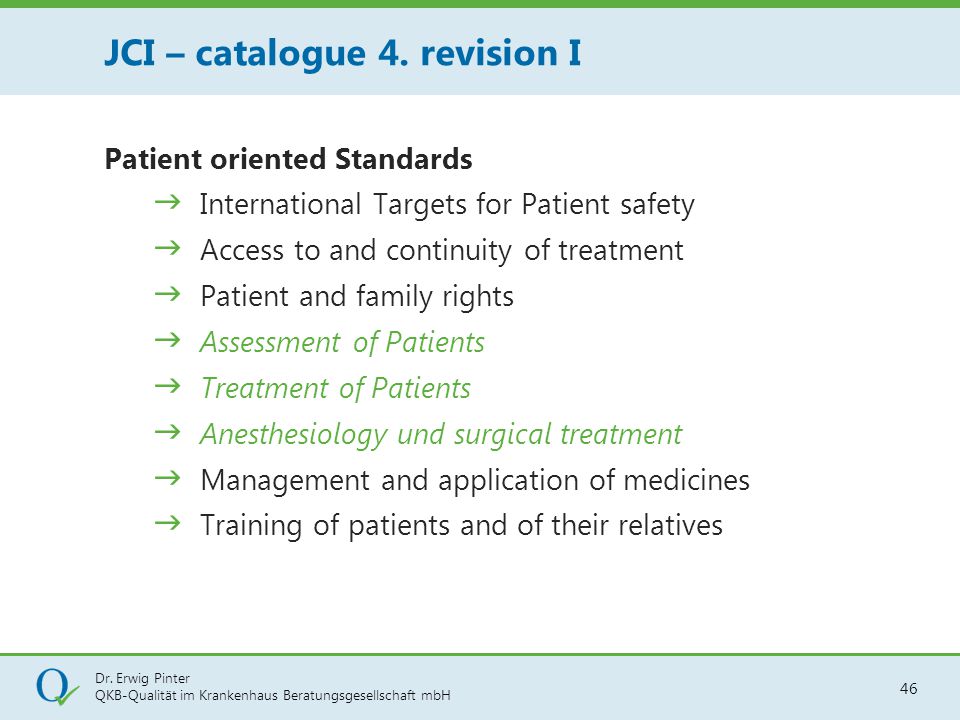 JCI – catalogue 4. revision I