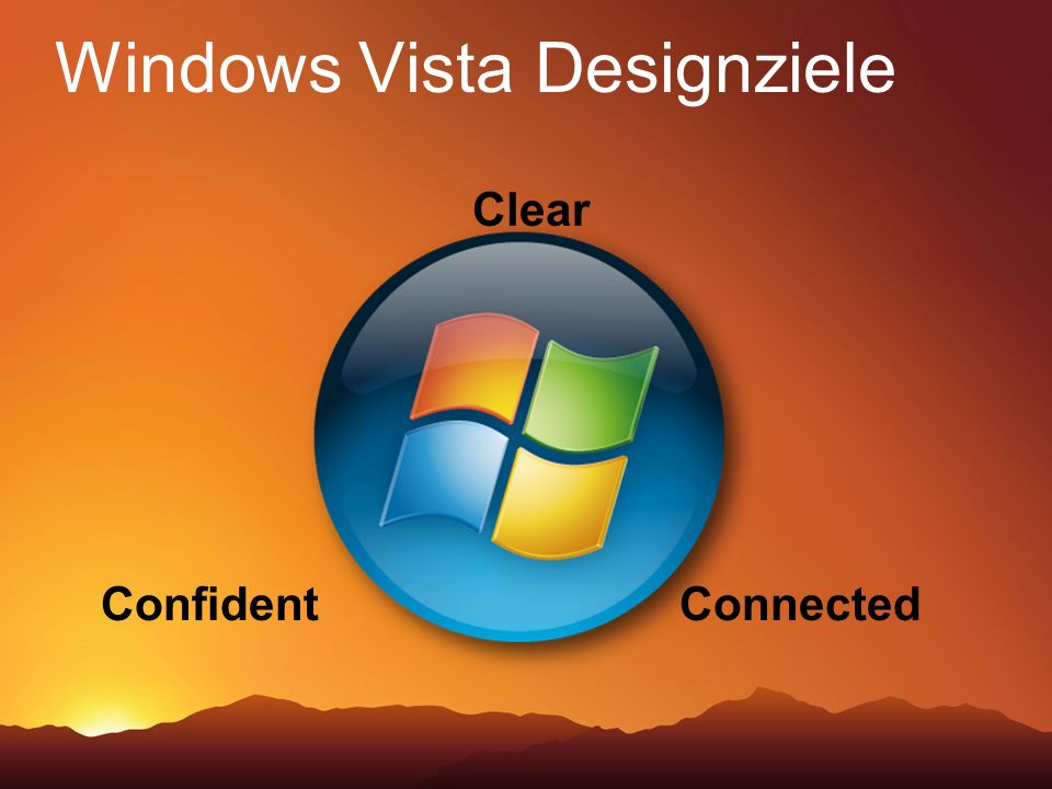 Windows Vista Designziele