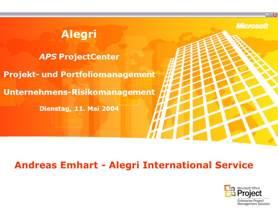 Andreas Emhart - Alegri International Service
