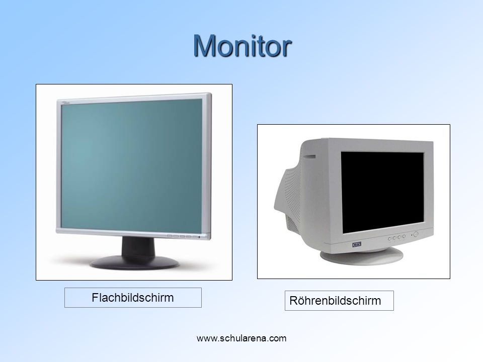 Monitor Flachbildschirm Röhrenbildschirm