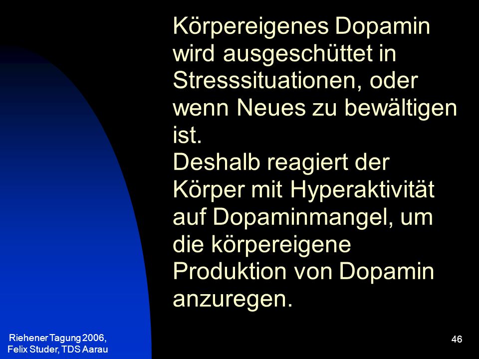 Riehener Tagung 2006, Felix Studer, TDS Aarau