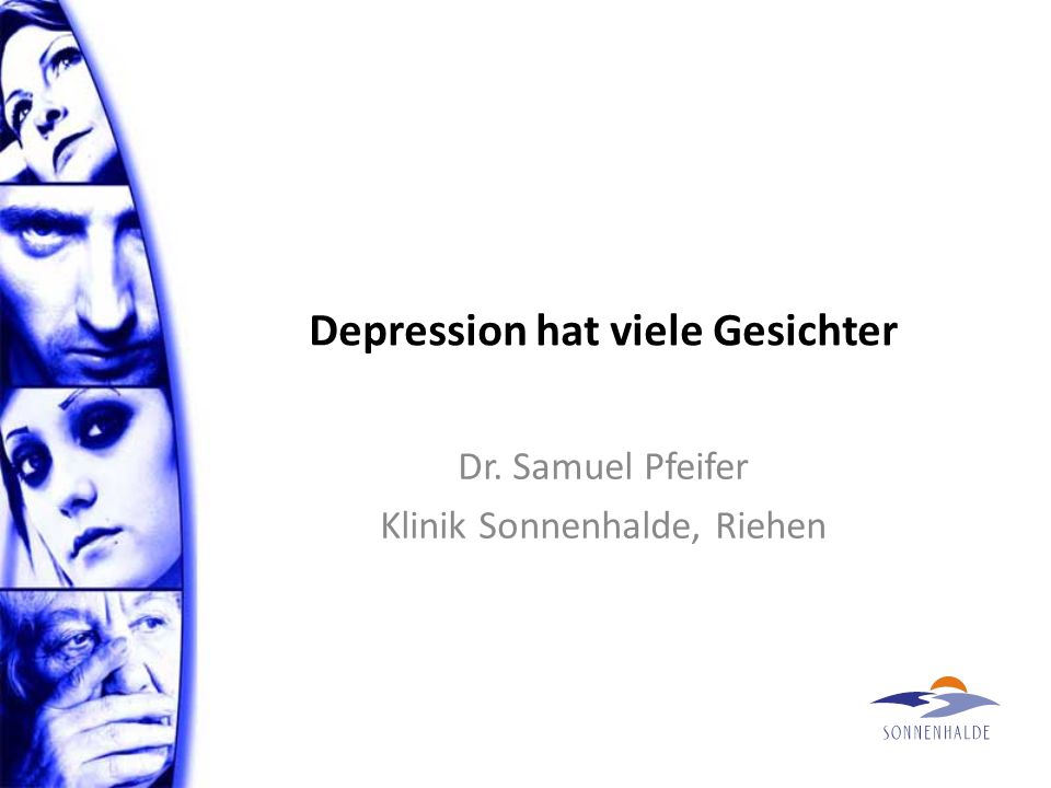 Depression hat viele Gesichter