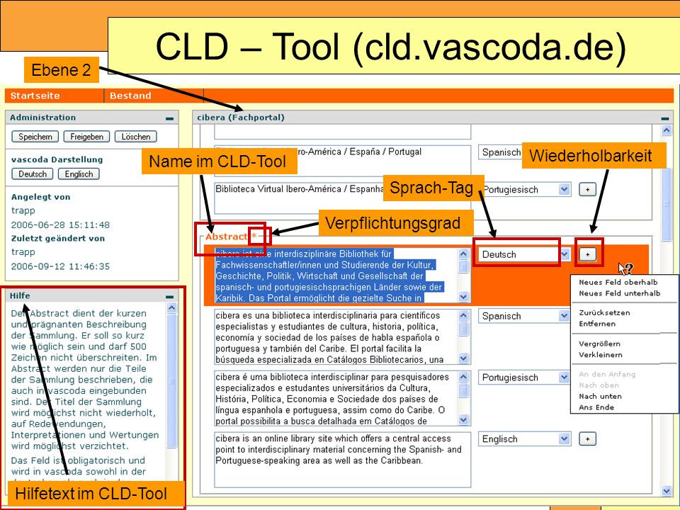 CLD – Tool (cld.vascoda.de)