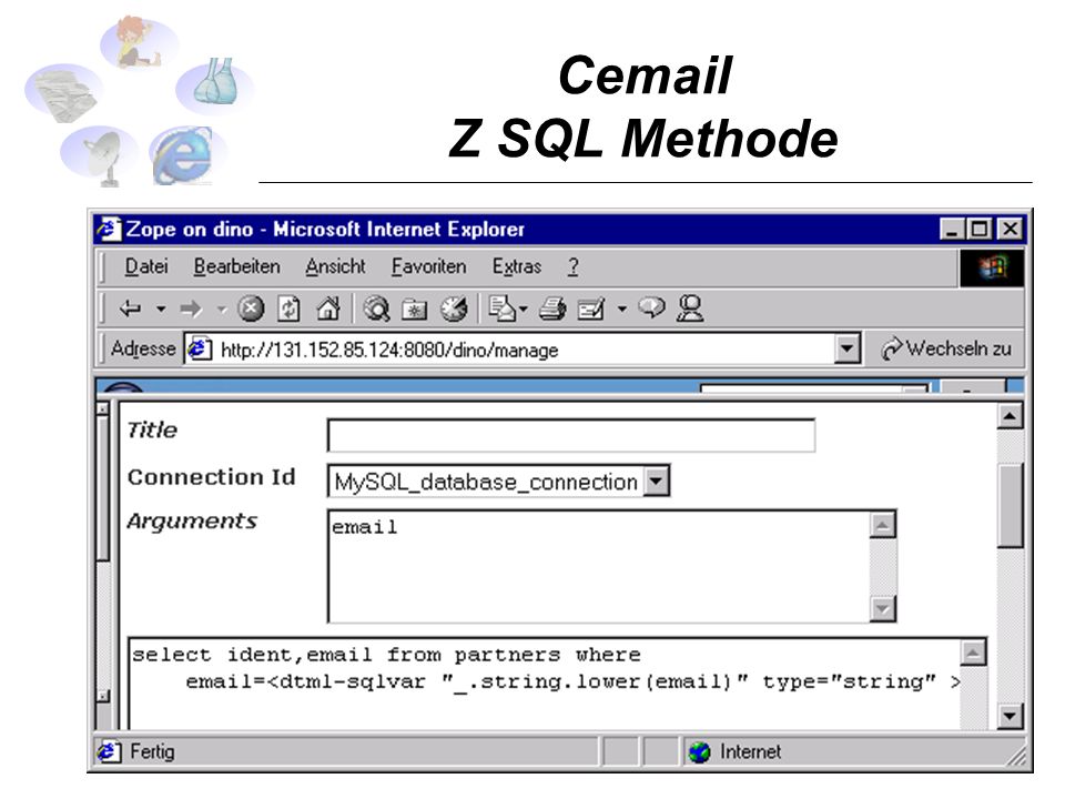 C Z SQL Methode