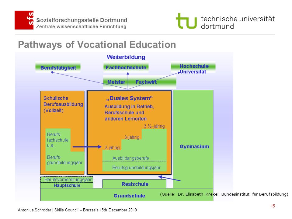 Pathways of Vocational Education