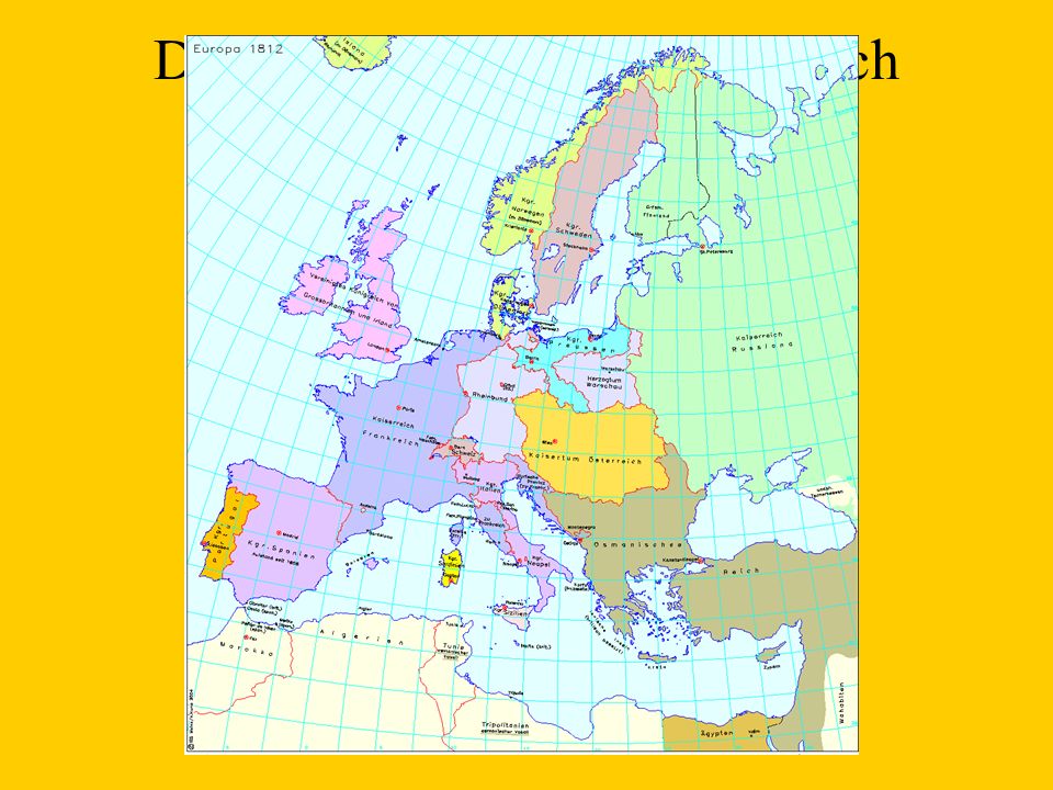 Die Neuordnung Europas durch Napoleon nach 1805