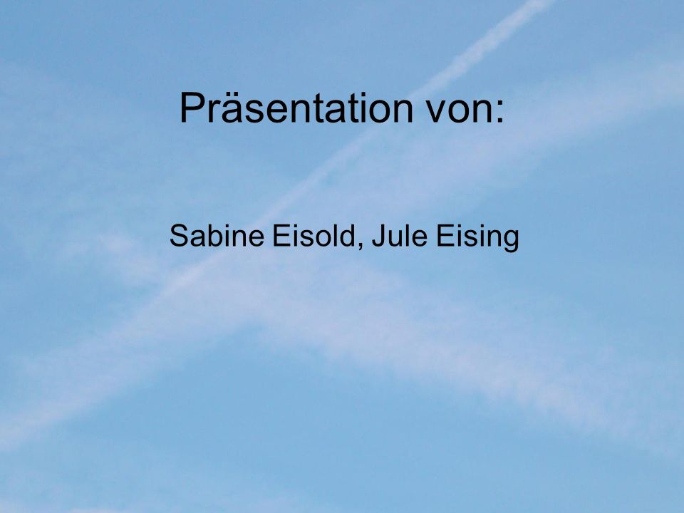 Sabine Eisold, Jule Eising