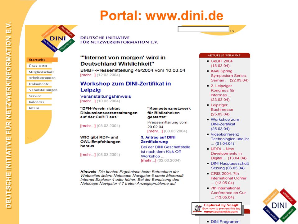 Portal: –18. März 2004 in Darmstadt