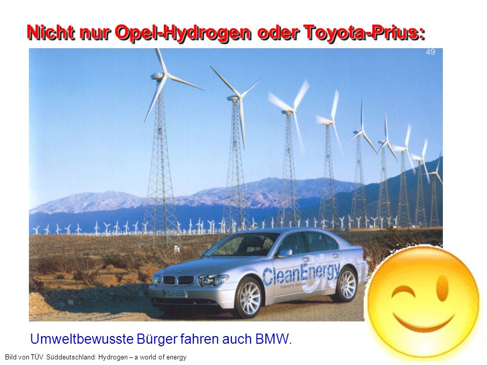 Nicht nur Opel-Hydrogen oder Toyota-Prius: