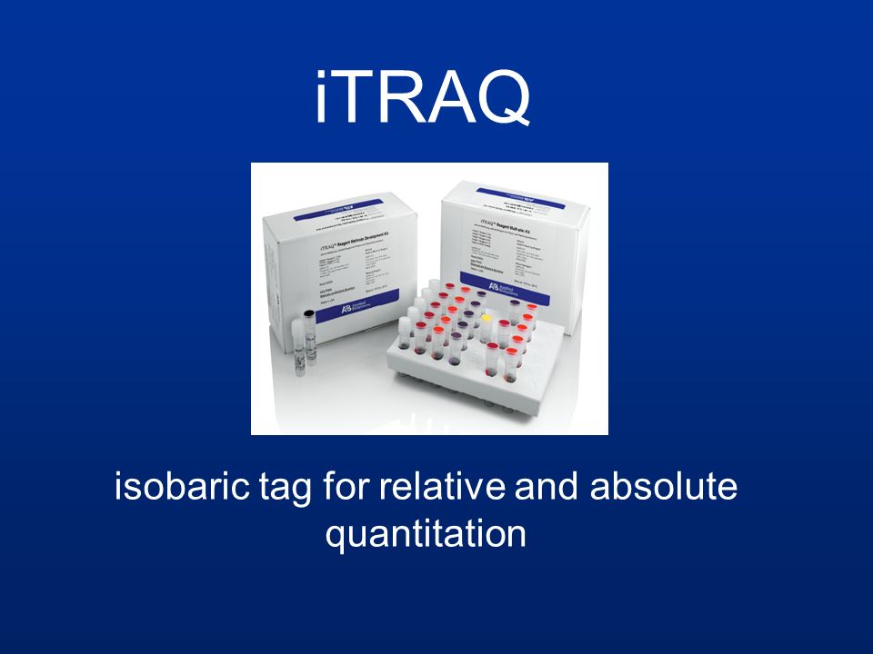 isobaric tag for relative and absolute quantitation