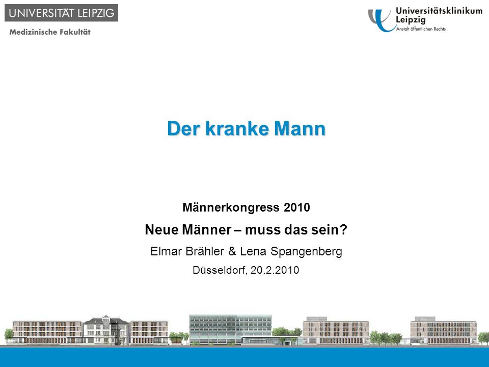 Neue Männer – muss das sein