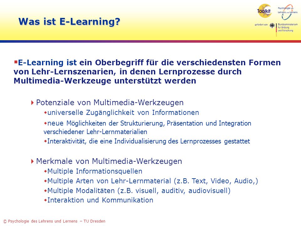 Was ist E-Learning