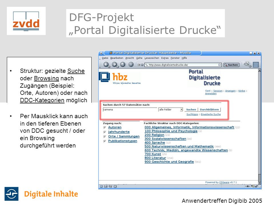 DFG-Projekt „Portal Digitalisierte Drucke