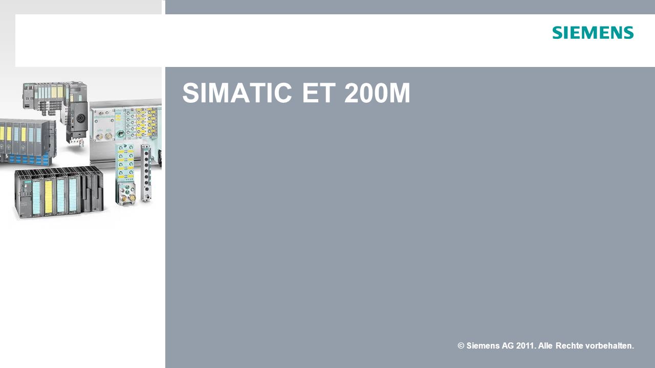 SIMATIC ET 200M
