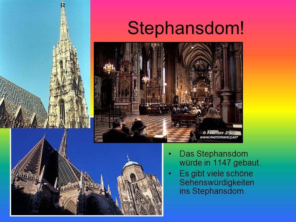 Stephansdom! Das Stephansdom würde in 1147 gebaut.