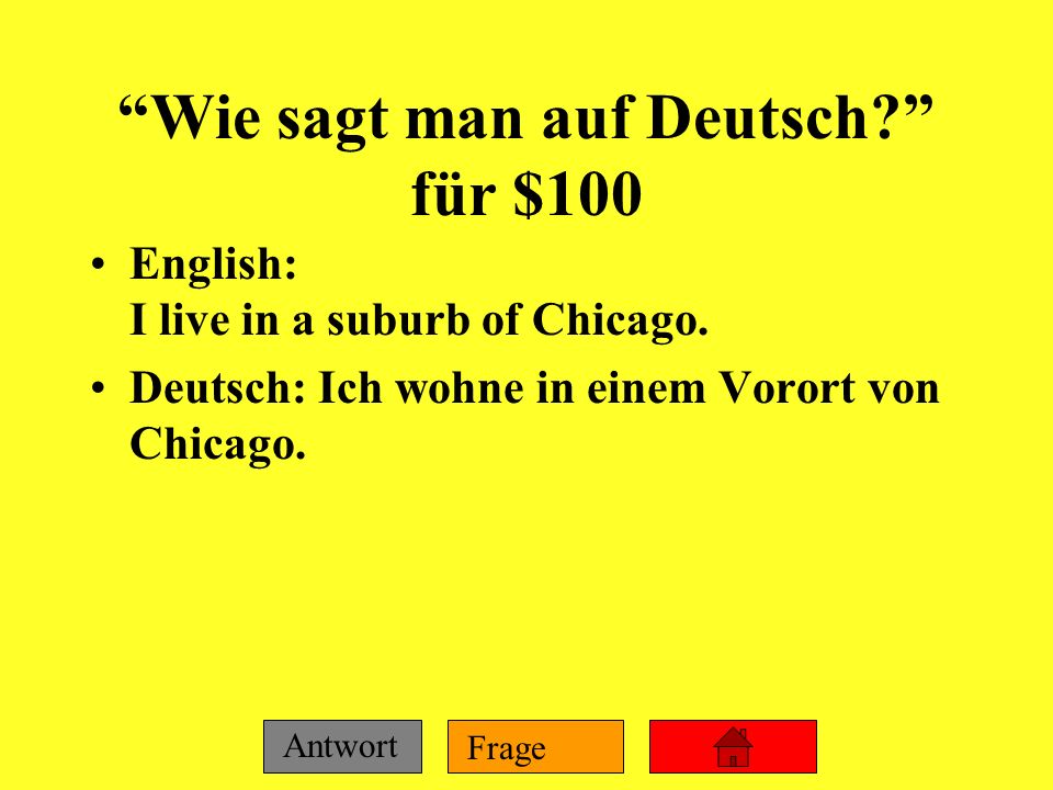 Wie sagt man auf Deutsch für $100