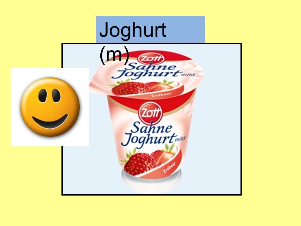 Joghurt (m)