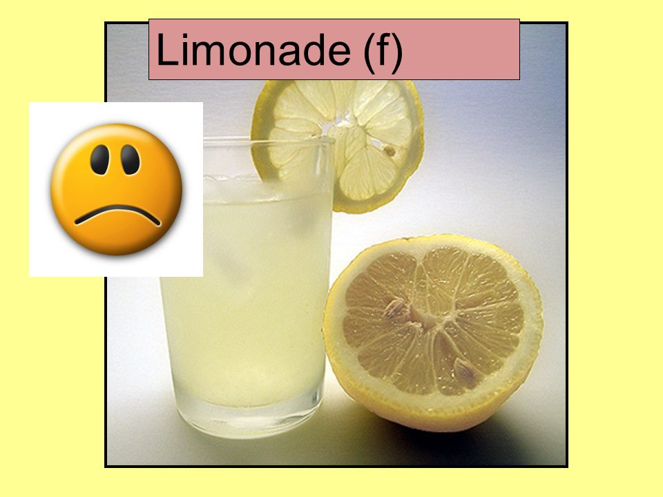 Limonade (f)