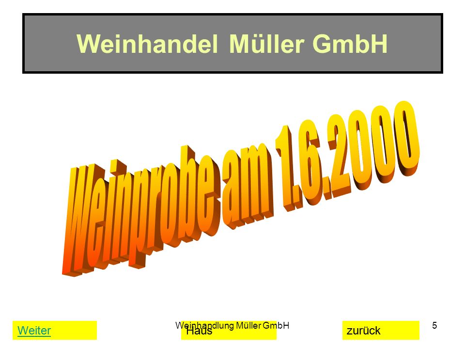 Weinhandel Müller GmbH