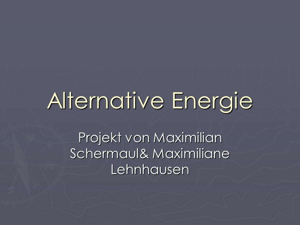 Projekt von Maximilian Schermaul& Maximiliane Lehnhausen