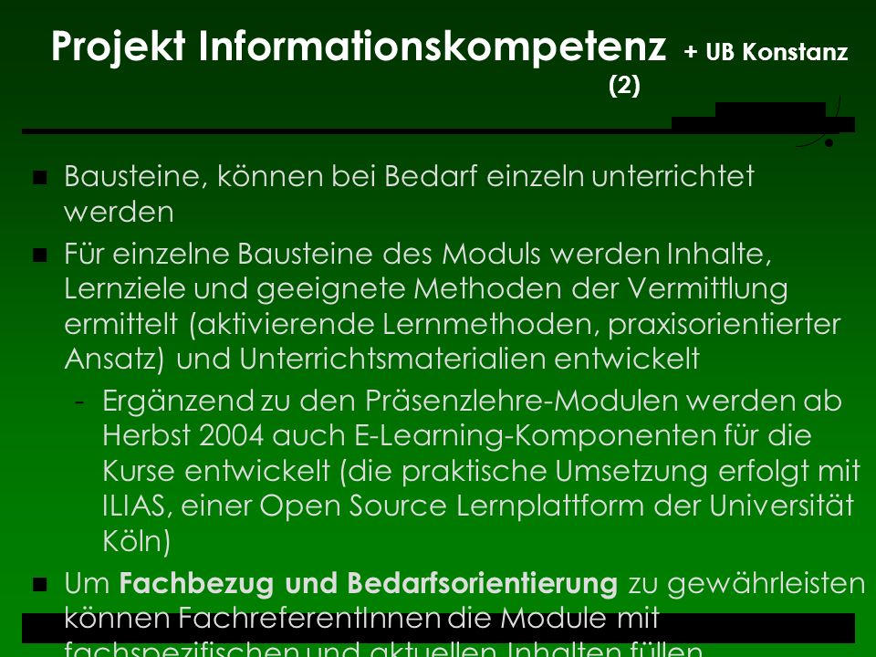 Projekt Informationskompetenz + UB Konstanz (2)